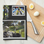 ゴルインスパイアフで キッチンタオル (四つ折り)