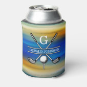 ゴルエレガントカスタマイズフモノグラムデザイン 缶クーラー (缶裏面)