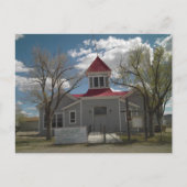 ゴルコンダ・ネバダの古い学校舎のはがき ポストカード (正面)