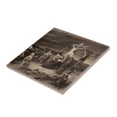 ゴルゴタのサイトとイエス・バイムンカシー タイル (側面)