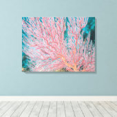 ゴルゴニアンサンゴ3 キャンバスプリント (インサイチュ (ウッドフロア))