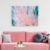 ゴルゴニアンサンゴ3 キャンバスプリント (インサイチュ (リビング))