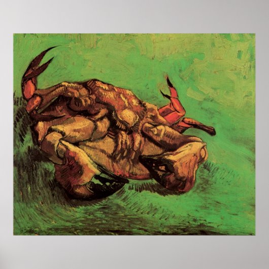 ゴルゴーによる甲殻類の静物画 ポスター (正面)