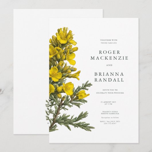 ゴルスの招待状 招待状 (正面/裏面)