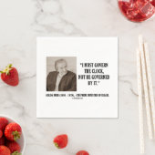 ゴルダミール私は時計の引用文を管理しなければならない スタンダードカクテルナプキン (インサイチュ)