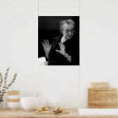 ゴルダ・ミール氏、イスラエル首相 ポスター (キッチン)