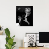 ゴルダ・ミール氏、イスラエル首相 ポスター (ホームオフィス)