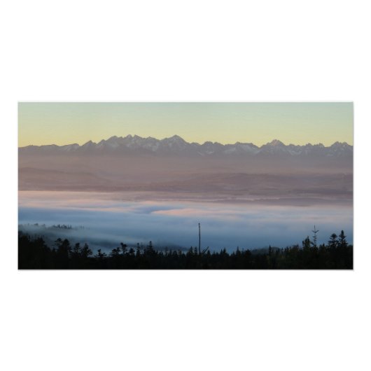 ゴルチェからのタトラスビュー ポスター (正面)