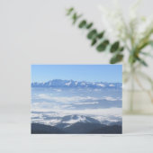 ゴルチェからのタトラスビュー ポストカード (スタンド正面)