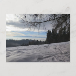 ゴルチェ山脈の冬 ポストカード