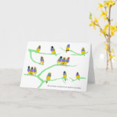 ゴルディアンフィンチ(エリスラ・ゴルディエ) カード (黄色い花)