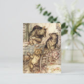 『ゴルディロックと三つの熊の葉書』 ポストカード (スタンド正面)