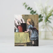 ゴルディロックスが食料ヴィンテージイラストレーション ポストカード (スタンド正面)