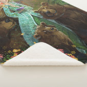 ゴルディロックスと三頭のクマ シェルパブランケット (3/4)