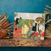 ゴルディロックスと三頭のクマ フォトプラーク (側面)