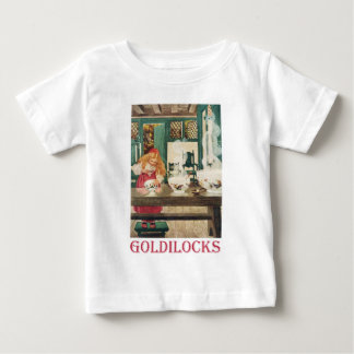 ゴルディロックスと三頭のクマ ベビーTシャツ