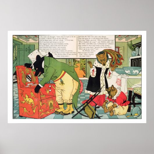 ゴルディロックスと三頭のクマ ポスター (正面)