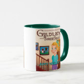 ゴルディロックスと三頭のクマ マグカップ (正面右)