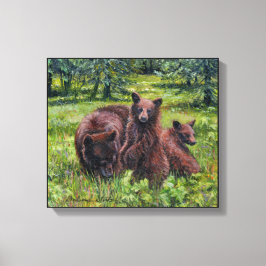 「ゴルディロックスはどこだ？」 キャンバスプリント