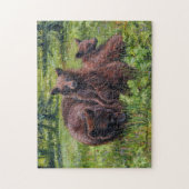 「ゴルディロックスはどこだ？」 ジグソーパズル (縦)