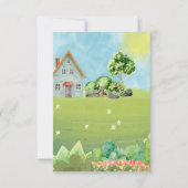 ゴルディロックスアンドベアーズハッピーバースデー カード (裏面)