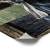 ゴルディロックステイスティングザフードヴィンテージイラストレーション ポスター (角)