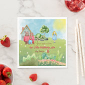 ゴルディロック誕生日ナプキン スタンダードランチョンナプキン (インサイチュ)