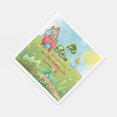 ゴルディロック誕生日ナプキン スタンダードランチョンナプキン (角)