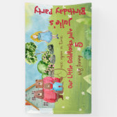 ゴルディロック誕生日 横断幕 (縦)