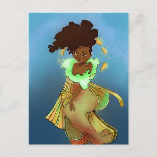 ゴルディ葉書 ポストカード (正面)