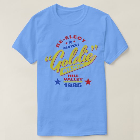 ゴルディ・ウィルソン市長再選 Tシャツ (デザイン正面)