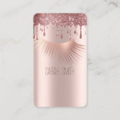 ゴルデスタイリッシュバラグリッタードリップスまつげ 名刺 (正面)