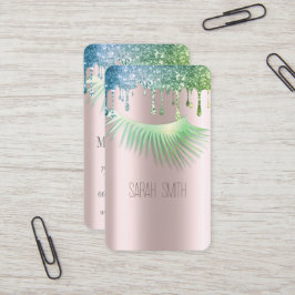 ゴルデスタイリッシュバラグリッタードリップスまつげ 名刺