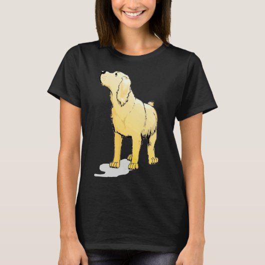 ゴルデネスラブラドール Tシャツ (正面)