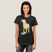 ゴルデネスラブラドール Tシャツ (正面フル)