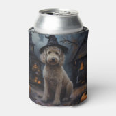 ゴルデンドゥードルのかぼちゃ ハロウィーンの恐怖 缶クーラー (缶正面)