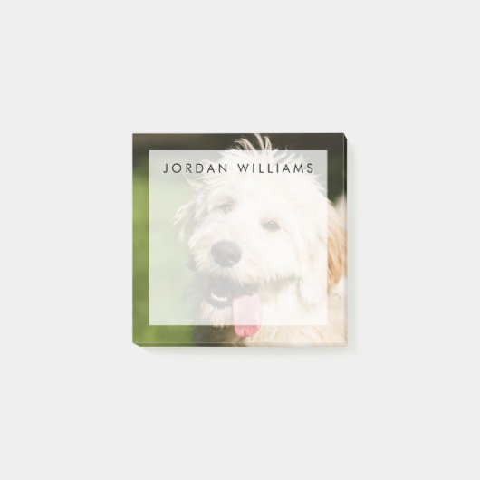 ゴルデンドルの子犬のあえぎ ポストイット (正面)