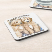 ゴルデンドルドッグおもしろい コースター (左側)