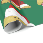 ゴルデンドルドッグサンタポーズ ラッピングペーパー (ロールコーナー)