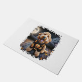 ゴルデンドルドッグハロウィーン ドアマット (アングル)