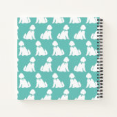 ゴルデンドルドッグパピーラブラドール ノートブック (裏面)