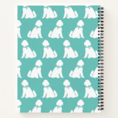 ゴルデンドルドッグパピーラブラドール ノートブック (裏面)