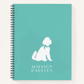 ゴルデンドルドッグパピーラブラドール ノートブック (正面)