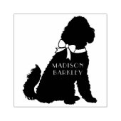 ゴルデンドルドッグパピーラブラドール ラバースタンプ (インプリント)