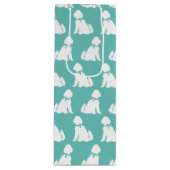 ゴルデンドルドッグパピーラブラドール ワインギフトバッグ (正面)