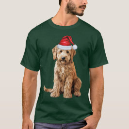 ゴルデンドルドッグラバークリスマスおもしろい Tシャツ