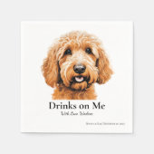 ゴルデンドルナプキン スタンダードカクテルナプキン (正面)