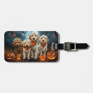 ゴルデンドルハロウィン不気味 ラゲッジタグ