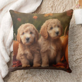 ゴルデンドルパピーオータムデライトカボチャ クッション (ブランケット)