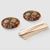 ゴルデンドルパピーオータムデライトカボチャ ハンドファン (組立なし)